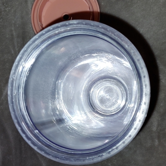 Starbucks Cactus Tumbler Pink Peach Venti Floral Flower Rose Gold. No straw - Picture 9 of 9